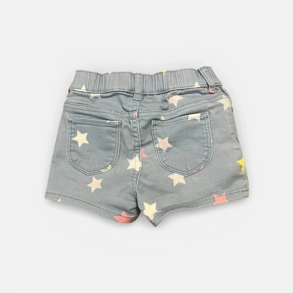 GAP Kids Light Blue Star Pattern Shorts